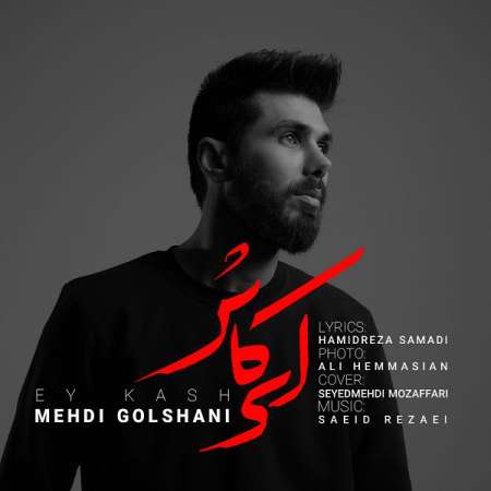 آهنگ جدید مهدی گلشنی  به نام ای کاش