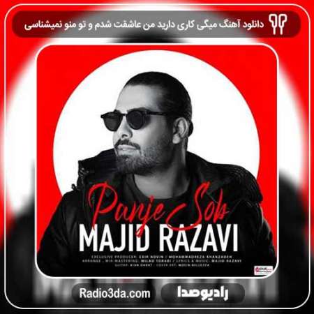 دانلود آهنگ مجید رضوی به نام میگی کاری دارید من عاشقت شدم و تو منو نمیشناسی